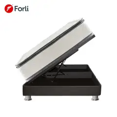 FORLI - Cama Pistones Capella Pt 1.5 Plaza + 01 Almohada + 01 Protector