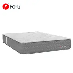 FORLI - Colchón Pocket 1.5 Plazas + 01 Almohada + Protector