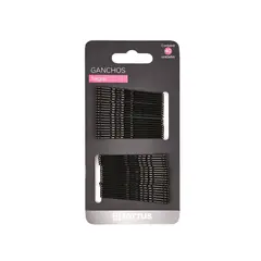 TOTTUS - Ganchos Horquilla Negros Empaque 40 Und