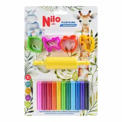 ARTI CREATIVO - Plastilina Nilo Y Herramientas Empaque 12 Und