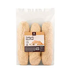 TOTTUS - Semi Baguette Ajo Y Perejil Precocido Congelado 360 g