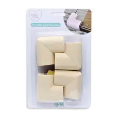GLATT - Protector acolchado para esquinas Baby Care 4 unidades