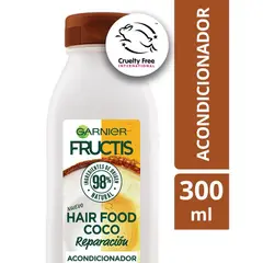 undefined - Acondicionador Garnier Fructis Hair Food Coco Botella 300 mL