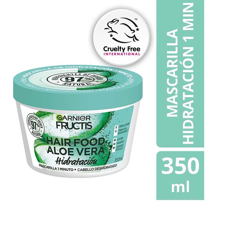 Mascarilla Hidratación Garnier Hair Food Aloe Envase 350 mL
