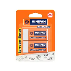 VINIFAN - Borrador Blanco Chico Empaque 2 Und
