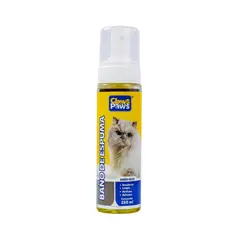 CLAWS PAWS - Baño de Espuma Seco Gato Envase 250 mL