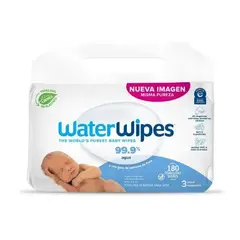 WATER WIPES - Toallitas Húmedas Waterwipes Empaque 180 Und