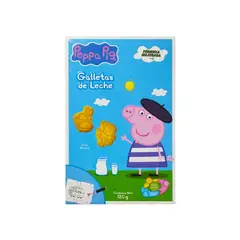 PEPPA PIG - Galletas de Leche Caja 120 g