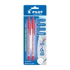 PILOT - Bolígrafo BPS Rojo 2 Und
