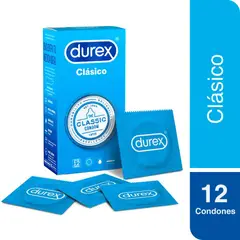 ELECTROLUX - Preservativos Durex Clásico Empaque 12 Und