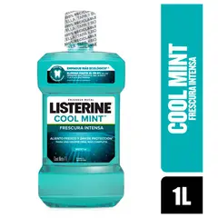LISTERINE - Enjuague Bucal Cool Mint Botella 1 L