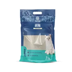 TOTTUS - Arena para gatos sin perfume de 5 kg