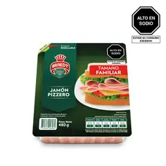 BRAEDT - Jamón Pizzero Empaque 480 g