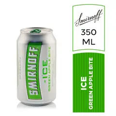 SMIRNOFF - Ice Green Apple Lata 350 mL