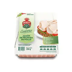 BRAEDT - Jamón de Pechuga de Pollo Empaque 200 g