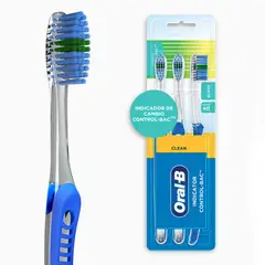ORAL B - Cepillo Dental Indicator Rainbow Empaque 3 Und