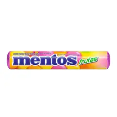 MENTOS - Caramelos Masticables Frutas 29.04 Gr - PAQUETE 29.04 GR