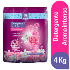 TOTTUS - Detergente Polvo Aroma Collection Bolsa 4 Kg