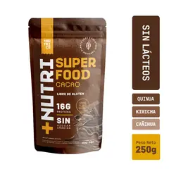 NUTRI CO - Suplemento Nutricional con Superfoods Cacao Doypack 250 g