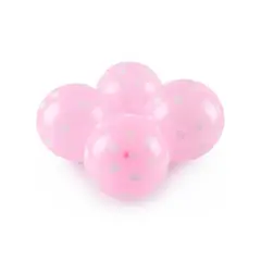 TOTTUS - GLOBO DISENO BOLAS ROSADO X 12 UN