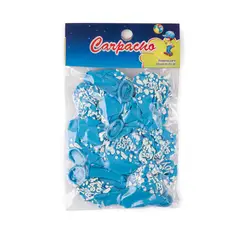 TOTTUS - GLOBO BABY SHOWER NINO X 12 UN