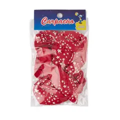 TOTTUS - GLOBO ESTRELLA ROJO X 12 UN