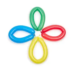 TOTTUS - GLOBO PENCIL COLORES OSCUROS X 12 UN