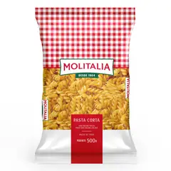 MOLITALIA - Fideo Tornillo Pasta Bolsa 500 g