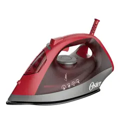 OSTER - Plancha Cerámica a Vapor Roja