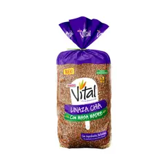 Pan de Molde Vital Multicereal Chía y Linaza Bolsa 360 g