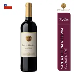 SANTA HELENA - Vino Reserva Carmenere Botella 750 mL