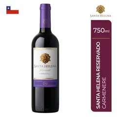 SANTA HELENA - Vino Reservado Carmenere Botella 750 mL