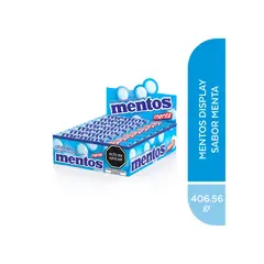 MENTOS - Caramelos de Menta Display 14 Und