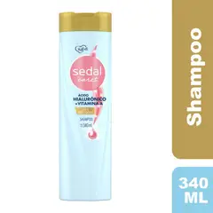 SEDAL - Shampoo Hialurónico Liso Frizz Botella 340 mL