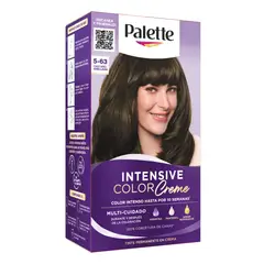 PALETTE INTESIVE COLOR CREME - Tinte Palette Color Cream Tono 563 Castaño Avellana