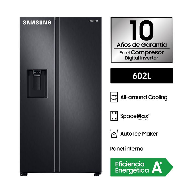 Refrigeradora 602L Sbs Digital Inverter