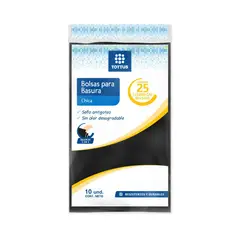 TOTTUS - Bolsa de Basura Chica 25 L Empaque 10 Und