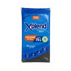 TOTTUS - Bolsa de Basura Extra Grande 75 L Empaque 10 Und