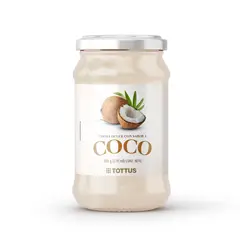 TOTTUS - Crema Sabor Coco Envase 315 g