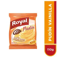 ROYAL - Mezcla Polvo Pudín Vainilla Bolsa 110 g