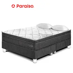 PARAISO - Cama Pocket Star King Charcoal