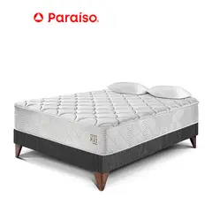PARAISO - Cama Pocket Max Europea + Sofá Cama + 2 Almohadas + Protector