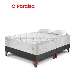 PARAISO - Cama Pocket Max Europea + Sofá Cama + 2 Almohadas + Protector