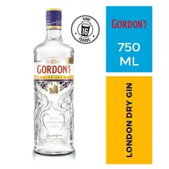 GORDONS - Gin London Dry Botella 750 mL