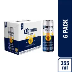 CORONA - Cerveza Extra Pack 6 Und 355 mL