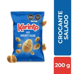 KARINTO - Maní Frijol Engalletado Salado Bolsa 200 g