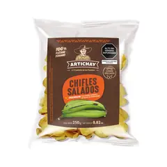ARTICHAY - Chifles Salados Cancha Carne Res Bolsa 250 g
