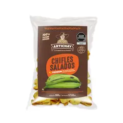 ARTICHAY - Chifles Salados Cancha Carne Res Bolsa 500 g
