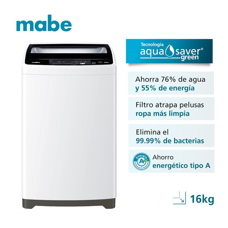 Lavadora Automática 16 Kg Blanco LMAP6110WBBB0