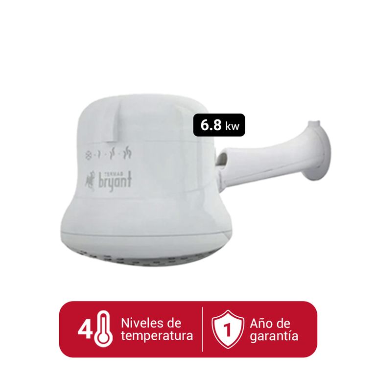Kit Ducha Ideale 6.8 kw y Brazo Ducha